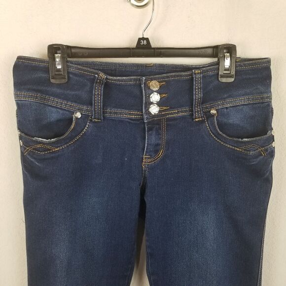 New Play 4-Pocket Blue Cotton Denim Jeans - Picture 3 of 13